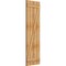 Ekena Millwork Joined Board-n-Batten Shutters w/Z-Bar, Rough Sawn Western Red Cedar, 21 1/2W x 70H, PR RBJ06Z21X070RWR - alternate 3